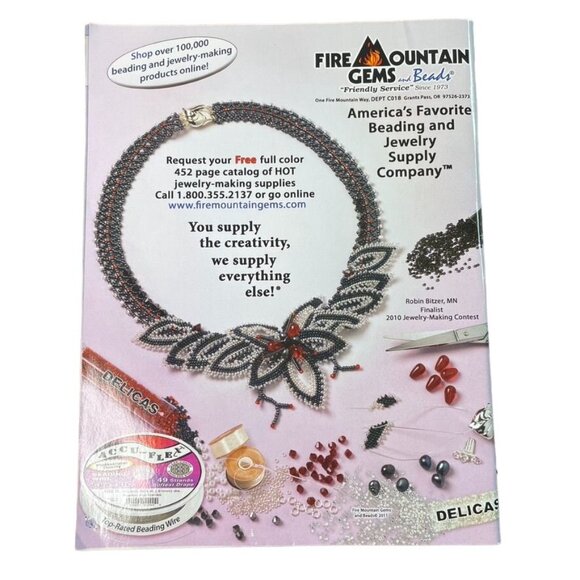 Bead & Button Magazine Jewelry Crafting Book u February 2011 Issue 101 - Picture 2 of 8